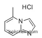 Molecular Structure of 5857-49-8 (5-Methylimidazo[1,2-a]pyridine, HCl)